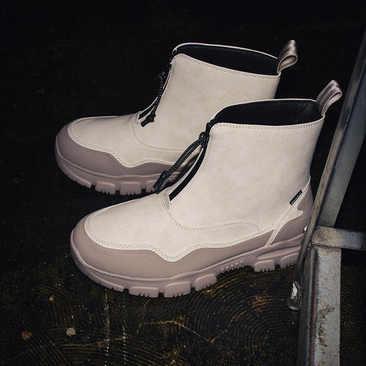 SHAKA シャカ 公式 通販 オンラインストア メンズ レディース ユニセックス トレック ジップ ブーティー ブーツ フロントジップ 靴 歩きやすい 軽量 旅行 街履き SK-228 TREK ZIP BOOTIE AT