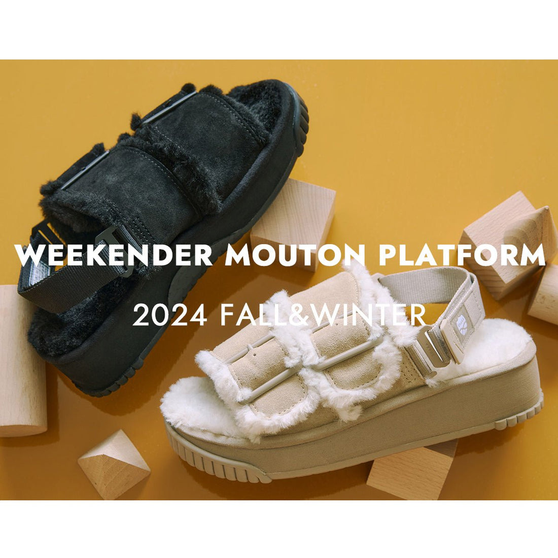 ー24FW-WEEKENDER MOUTON PLATFORMー - SHAKA(シャカ)公式オンラインストア