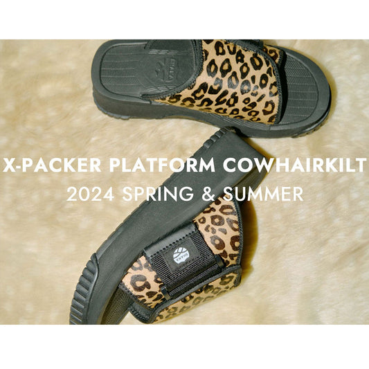 ー24SS-X-PACKER PLATFORM COWHAIRー - SHAKA(シャカ)公式オンラインストア