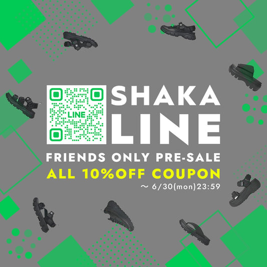 SHAKA OFFICIAL LINE FRIENDS ONLY PRE-SALE - SHAKA(シャカ)公式オンラインストア