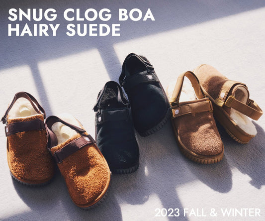 ー23FW-SNUG CLOG BOA HAIRY SUEDEー - SHAKA(シャカ)公式オンラインストア