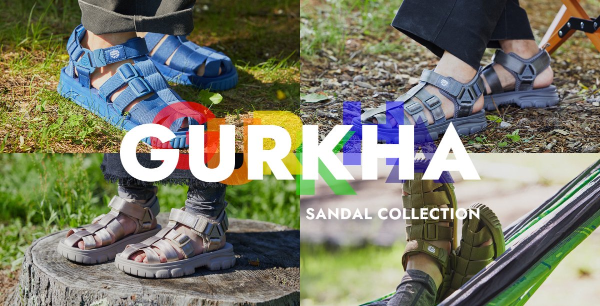 GURKHA sandal collection グルカサンダルコレクション - SHAKA(シャカ)公式オンラインストア