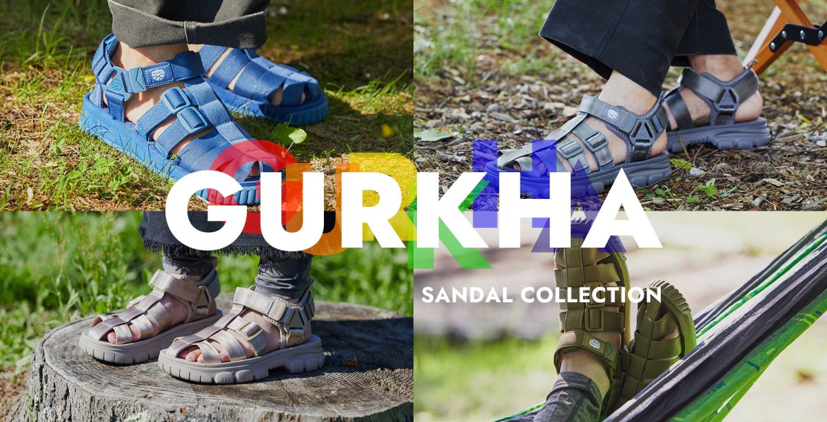 GURKHA sandal collection グルカサンダルコレクション