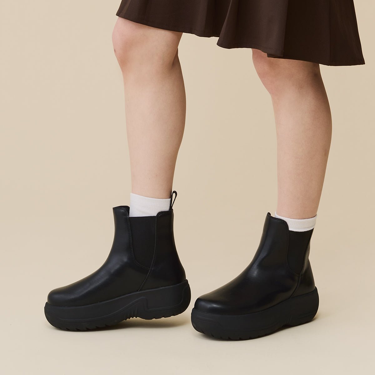 [予約/10月下旬入荷予定] SHAKA 厚底サイドゴアブーツCHELSEA BOOTIE EVOL CHUNKY [レディース][2026 秋冬] SK-335 - SHAKA(シャカ)公式オンラインストア