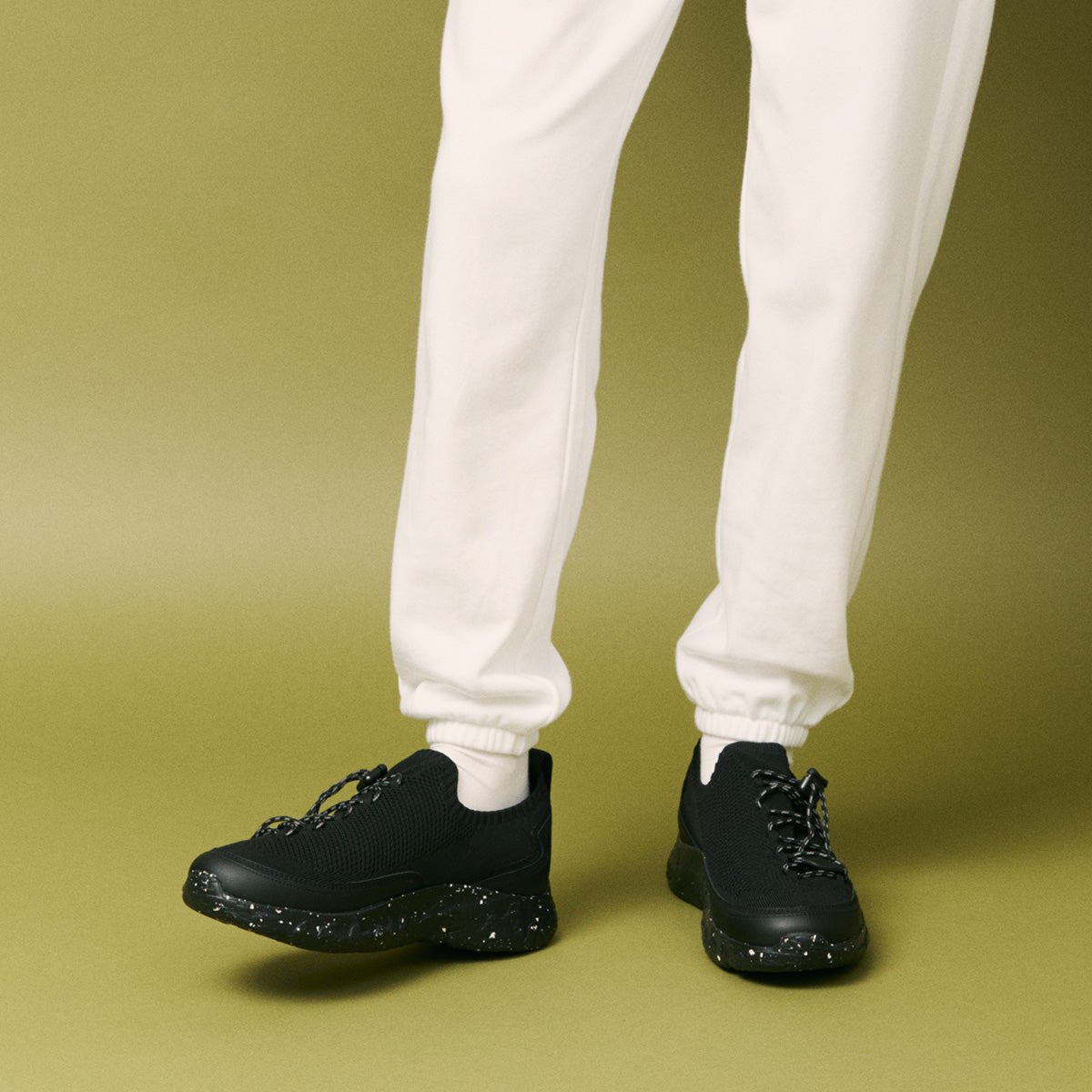 SHAKA テックニットスニーカーBLK METEOR KNIT SXL [メンズ