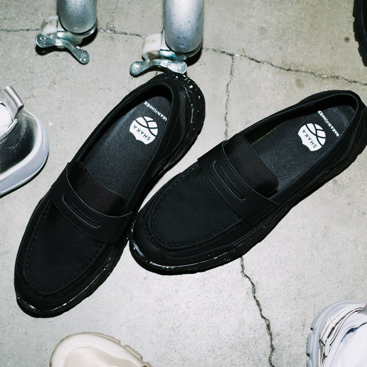 [予約/10月下旬入荷予定]SHAKA スニーカーローファーBLK METEOR LOAFER SXL [メンズ/レディース][2025 秋冬] SK - 330 - SHAKA(シャカ)公式オンラインストア