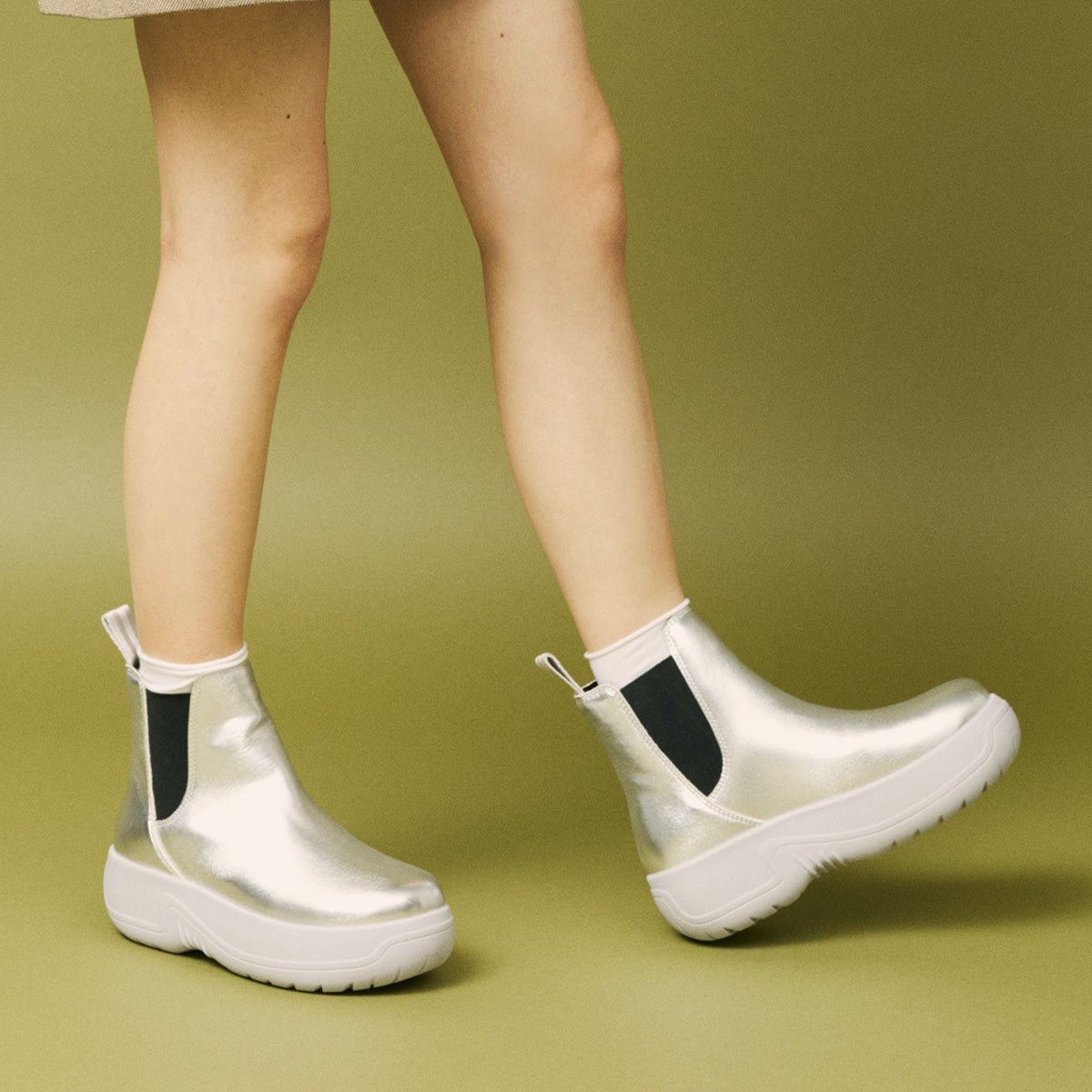 SHAKA 厚底サイドゴアブーツCHELSEA BOOTIE EVOL CHUNKY [レディース