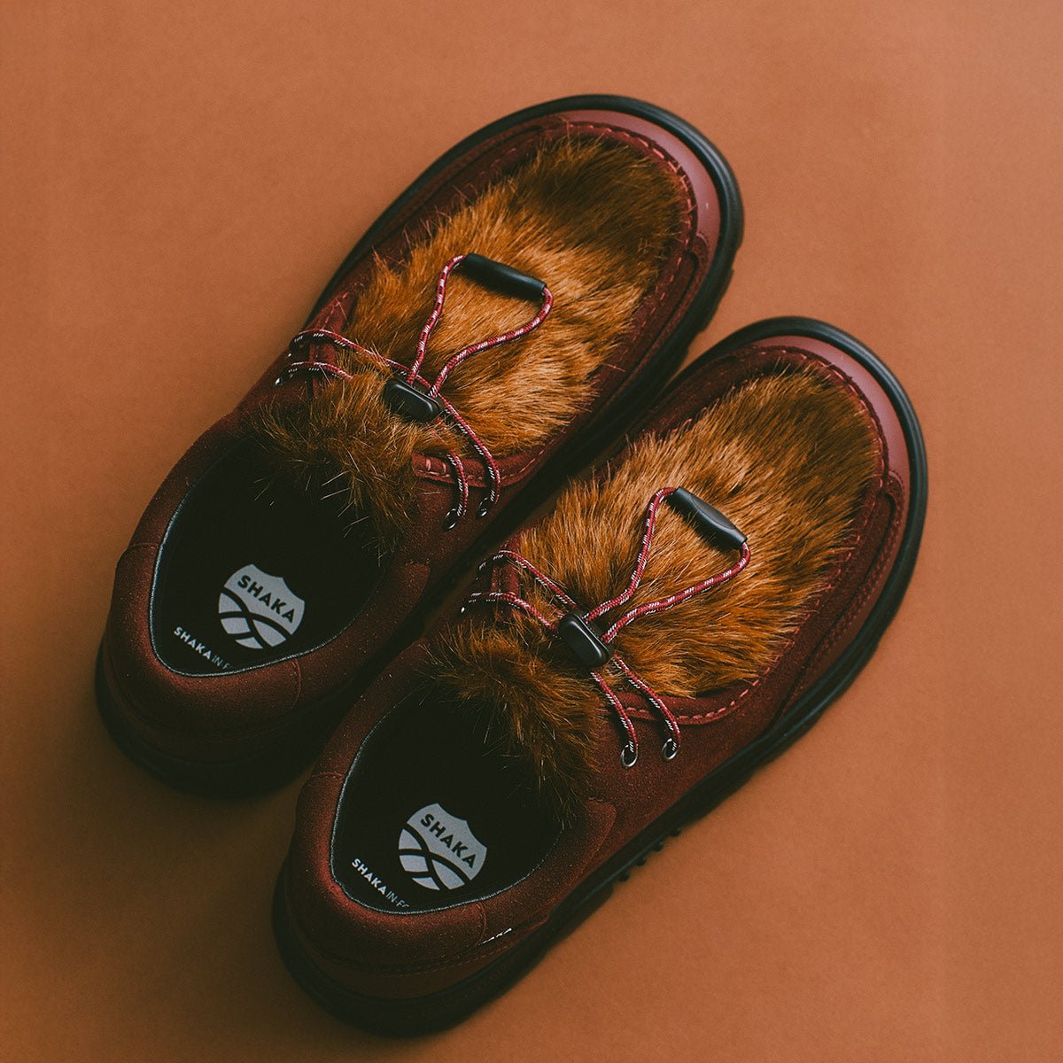 [予約/10月下旬入荷予定]SHAKA ファー付きチロルモックシューズ TRAIL TYROL FUR MOC EX [メンズ/レディース][2025 秋冬] SK - 327 - SHAKA(シャカ)公式オンラインストア