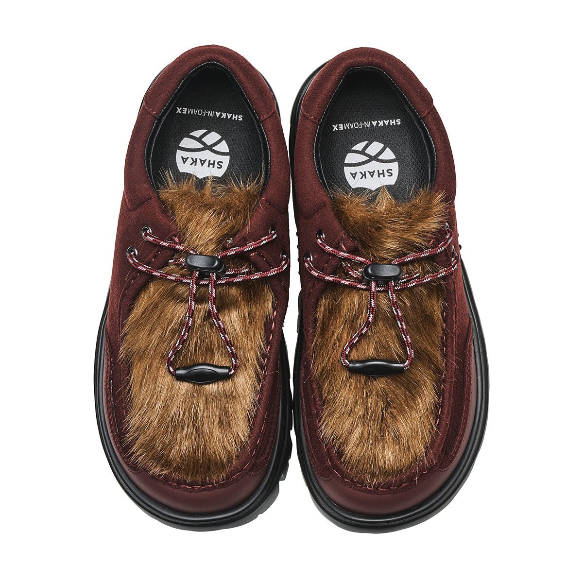 SHAKA ファー付きチロルモックシューズ TRAIL TYROL FUR MOC EX