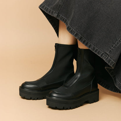 [予約/10月下旬入荷予定]SHAKA センタージップブーツZIP THICK TANK BOOTIE [レディース][2025 秋冬] SK - 333 - SHAKA(シャカ)公式オンラインストア