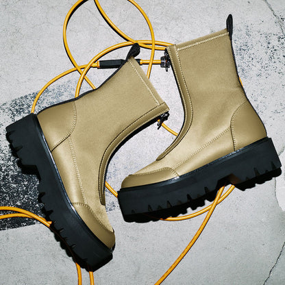 [予約/10月下旬入荷予定]SHAKA センタージップブーツZIP THICK TANK BOOTIE [レディース][2025 秋冬] SK - 333 - SHAKA(シャカ)公式オンラインストア