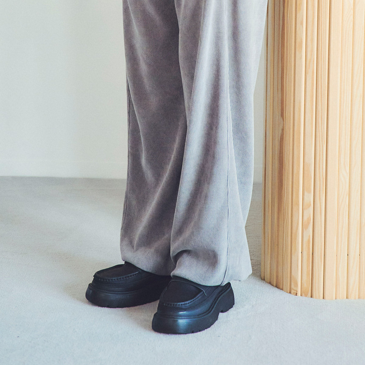 SHAKA 厚底ローファー KILT LOAFER MULE CHUNKY [レディース