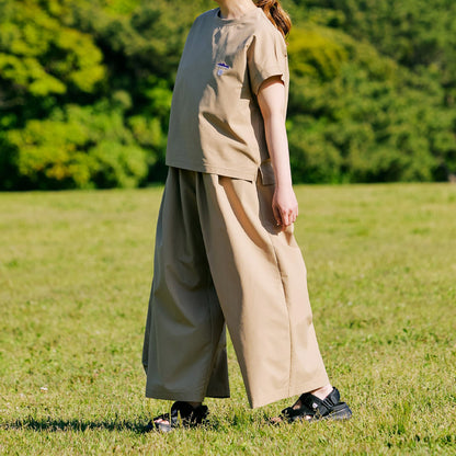 [販路限定][コラボ]SHAKA×THOUSAND MILE フレンチスリーブシャツ＆ワイドパンツ セットアップ [レディース][2025 春夏] SK-SG008TM