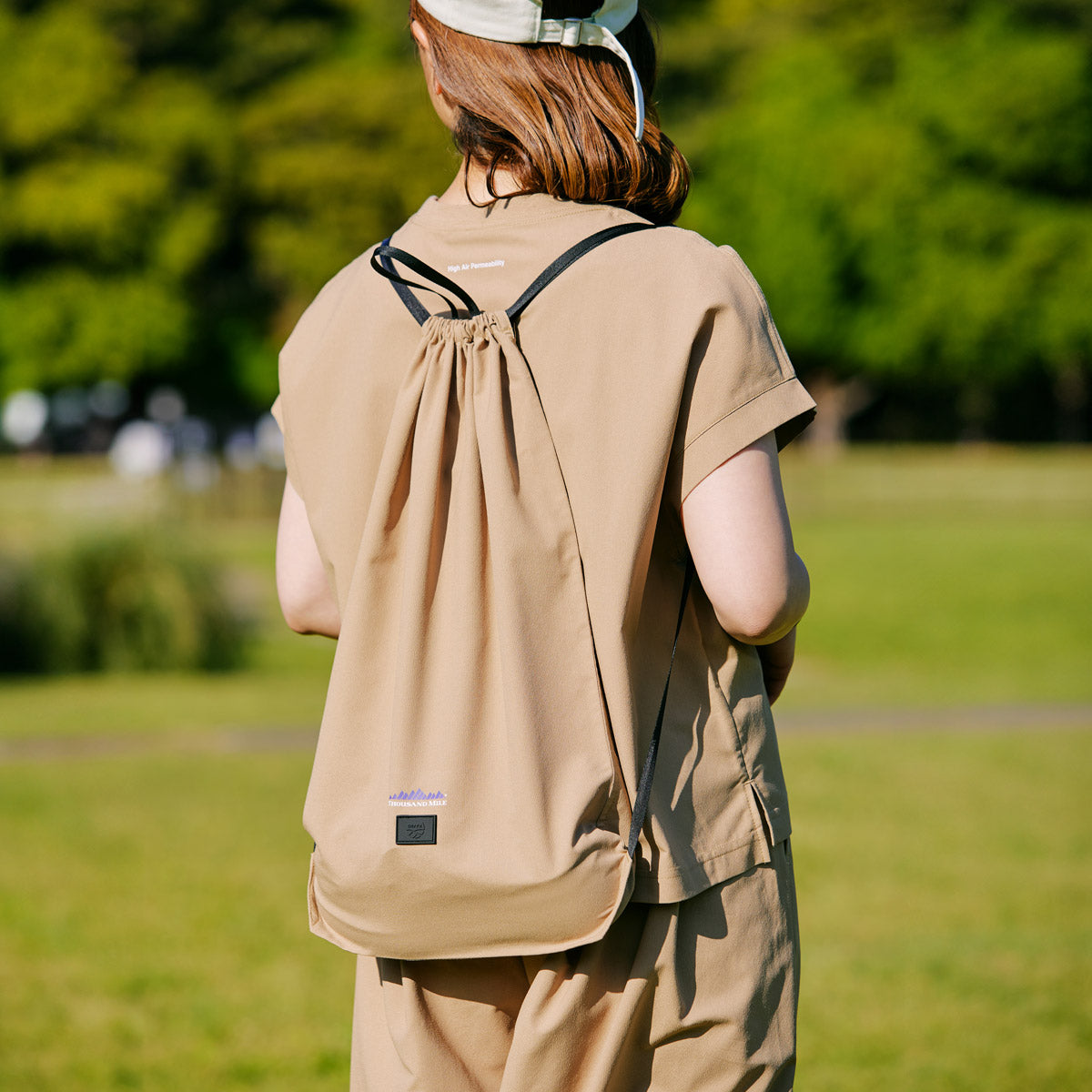 [販路限定][コラボ]SHAKA×THOUSAND MILE フレンチスリーブシャツ＆ワイドパンツ セットアップ [レディース][2025 春夏] SK-SG008TM