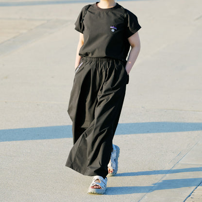 [販路限定][コラボ]SHAKA×THOUSAND MILE フレンチスリーブシャツ＆ワイドパンツ セットアップ [レディース][2025 春夏] SK-SG008TM