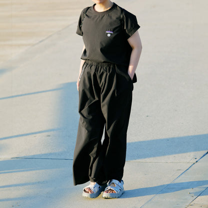 [販路限定][コラボ]SHAKA×THOUSAND MILE フレンチスリーブシャツ＆ワイドパンツ セットアップ [レディース][2025 春夏] SK-SG008TM