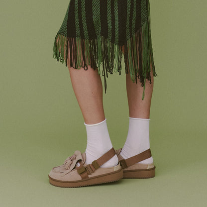 [予約/4月下旬入荷予定] SHAKA ミュールサンダル MOC MULE TASSEL SUEDE [メンズ/レディース][2026 春夏][SK - 296] - SHAKA(シャカ)公式オンラインストア