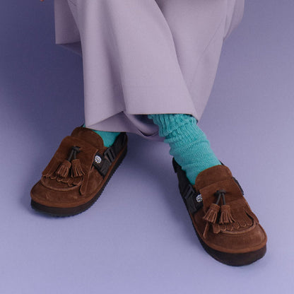 [予約/4月下旬入荷予定] SHAKA ミュールサンダル MOC MULE TASSEL SUEDE [メンズ/レディース][2026 春夏][SK - 296] - SHAKA(シャカ)公式オンラインストア