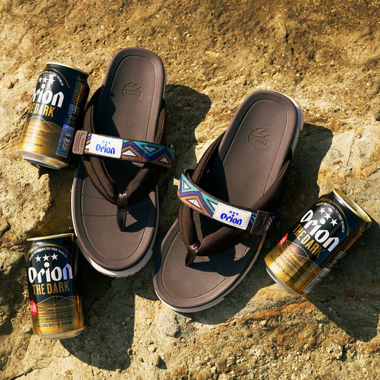 コラボ] SHAKA 鼻緒サンダル CAMP BAY PARA BF for ORION BEER [メンズ