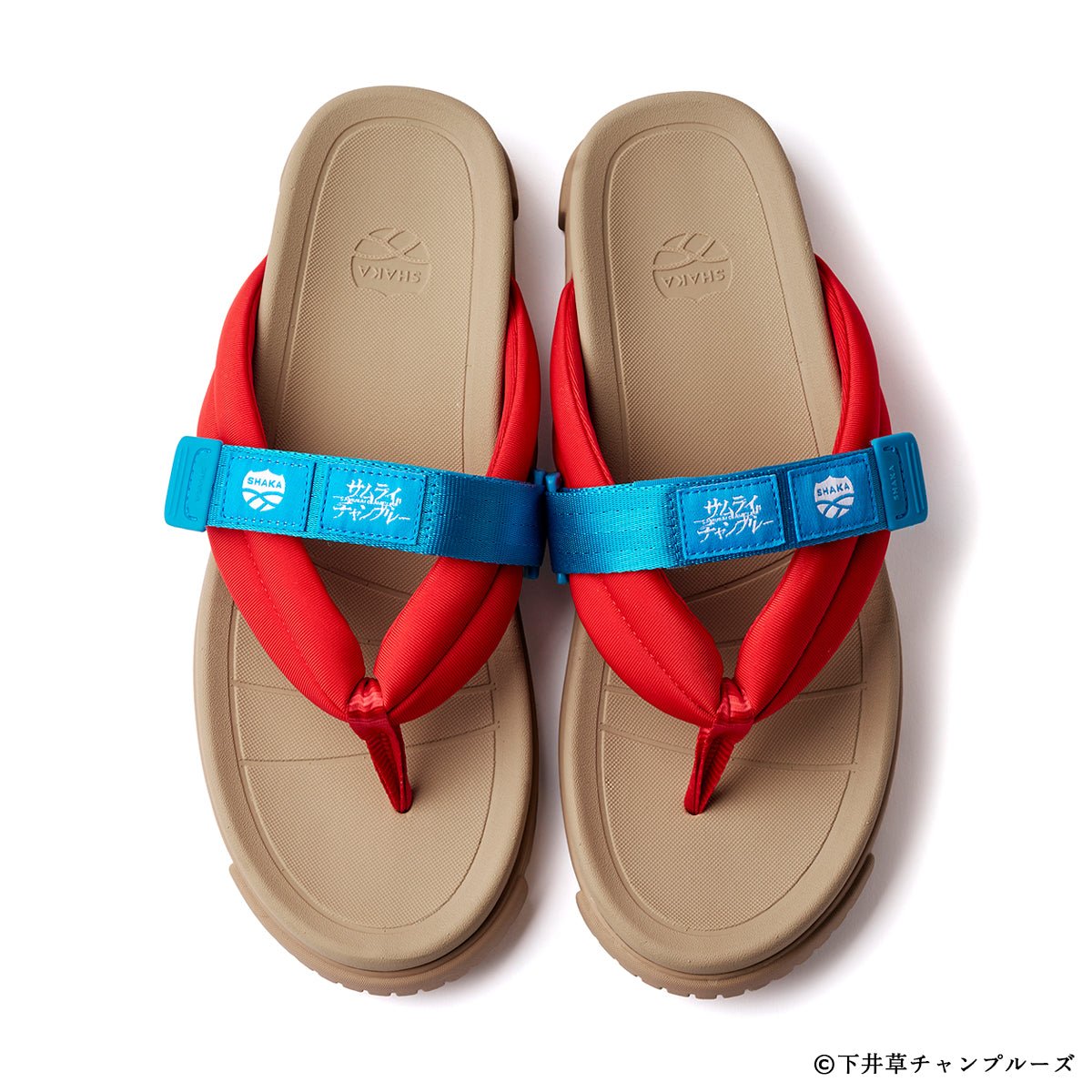 7月10日[コラボ] SHAKA 鼻緒サンダル CAMP BAY PARA BF for SAMURAI CHAMPLOO [メンズ/レディース][2026 春夏][SK-271V3SC] - SHAKA(シャカ)公式オンラインストア