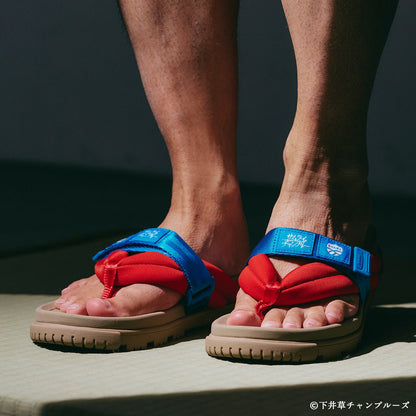 7月10日[コラボ] SHAKA 鼻緒サンダル CAMP BAY PARA BF for SAMURAI CHAMPLOO [メンズ/レディース][2026 春夏][SK-271V3SC] - SHAKA(シャカ)公式オンラインストア