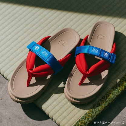 7月10日[コラボ] SHAKA 鼻緒サンダル CAMP BAY PARA BF for SAMURAI CHAMPLOO [メンズ/レディース][2026 春夏][SK-271V3SC] - SHAKA(シャカ)公式オンラインストア