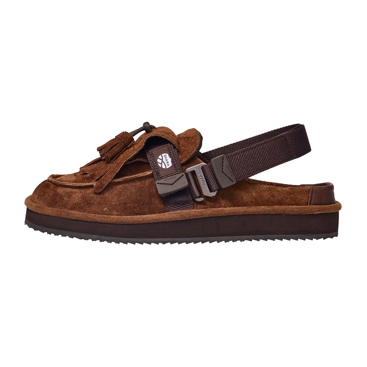 [予約/9月下旬入荷予定] SHAKA ミュールサンダル MOC MULE TASSEL SUEDE [メンズ/レディース][2026 秋冬][SK-296] - SHAKA(シャカ)公式オンラインストア