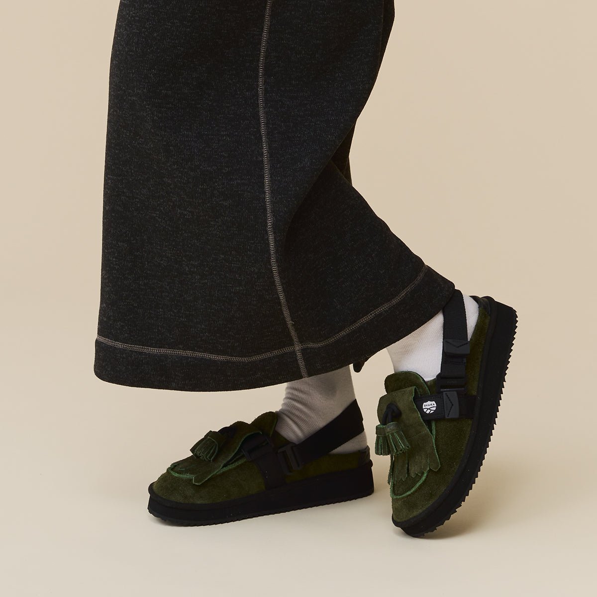[予約/9月下旬入荷予定] SHAKA ミュールサンダル MOC MULE TASSEL SUEDE [メンズ/レディース][2026 秋冬][SK-296] - SHAKA(シャカ)公式オンラインストア