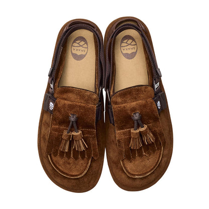[予約/9月下旬入荷予定] SHAKA ミュールサンダル MOC MULE TASSEL SUEDE [メンズ/レディース][2026 秋冬][SK-296] - SHAKA(シャカ)公式オンラインストア