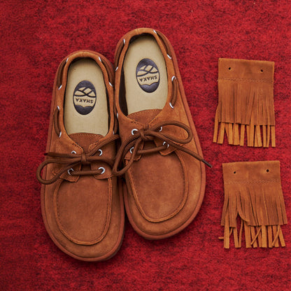 [予約/9月下旬入荷予定] SHAKA ミュールサンダル TIPI BOAT MOC MULE SUEDE [メンズ/レディース][2026 秋冬][SK-372] - SHAKA(シャカ)公式オンラインストア
