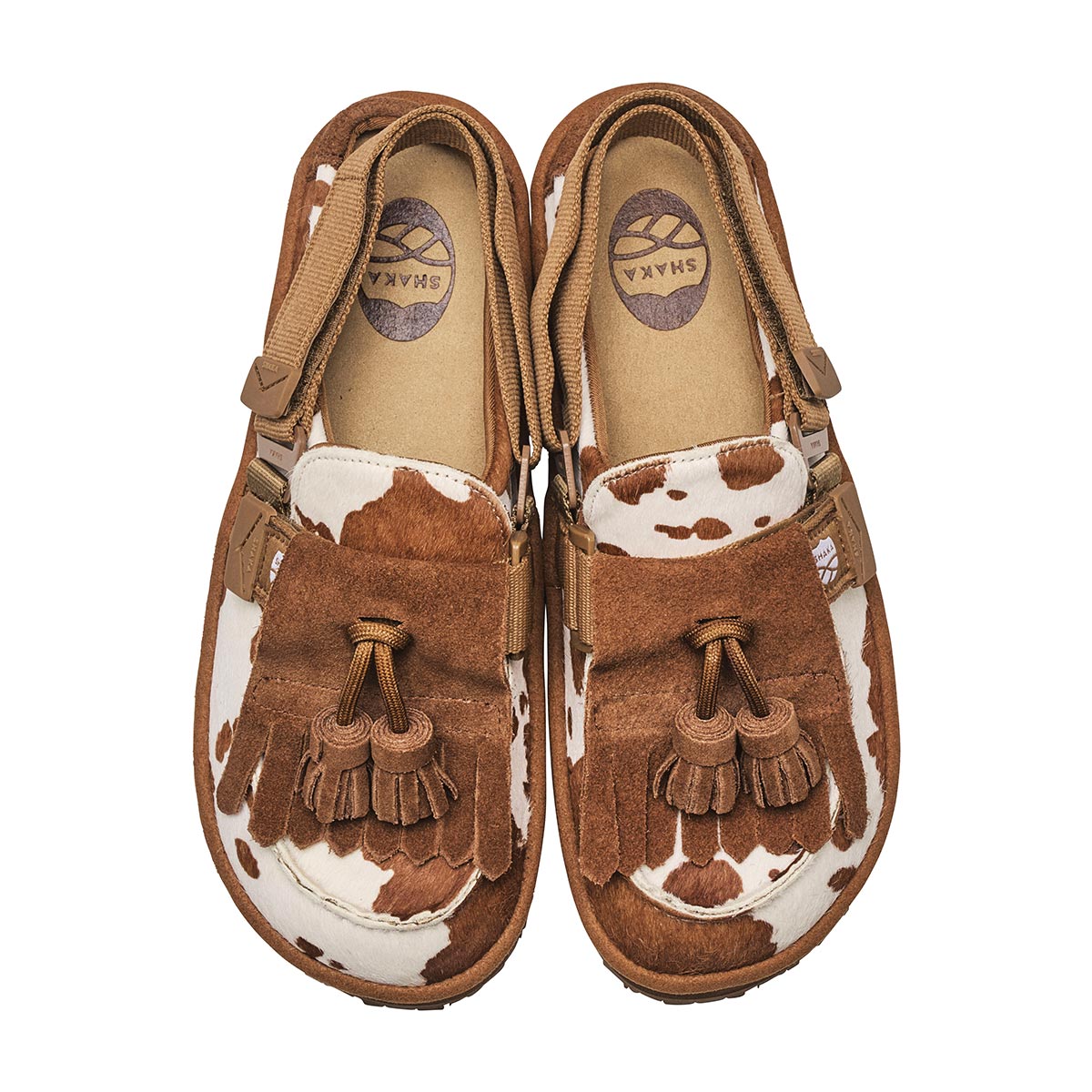 [予約/9月下旬入荷予定]SHAKA キルトタッセル付きミュールサンダルMOC MULE TASSEL COWHAIR [メンズ/レディース][2025 秋冬] SK - 339 - SHAKA(シャカ)公式オンラインストア