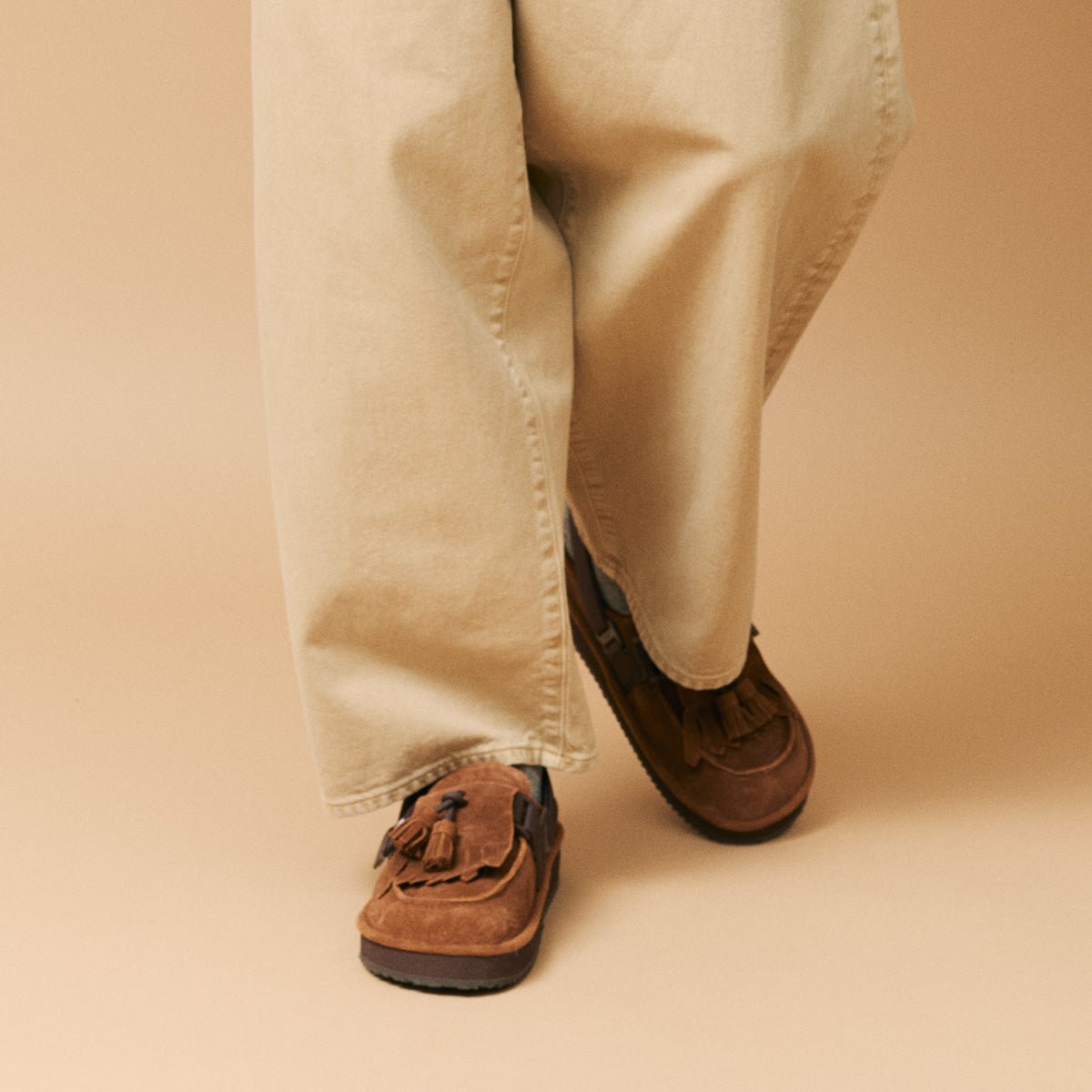 [予約/9月下旬入荷予定]SHAKA キルトタッセル付きミュールサンダルMOC MULE TASSEL SUEDE [メンズ/レディース][2025 秋冬] SK - 296 - SHAKA(シャカ)公式オンラインストア