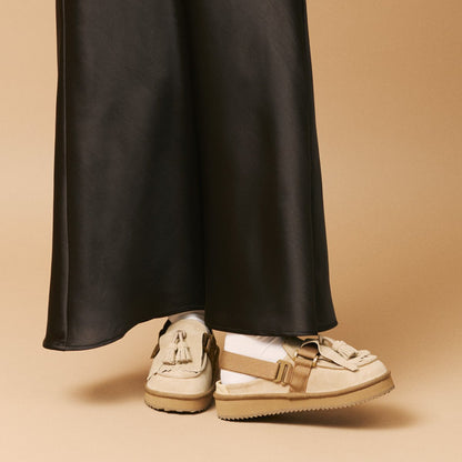 [予約/9月下旬入荷予定]SHAKA キルトタッセル付きミュールサンダルMOC MULE TASSEL SUEDE [メンズ/レディース][2025 秋冬] SK - 296 - SHAKA(シャカ)公式オンラインストア