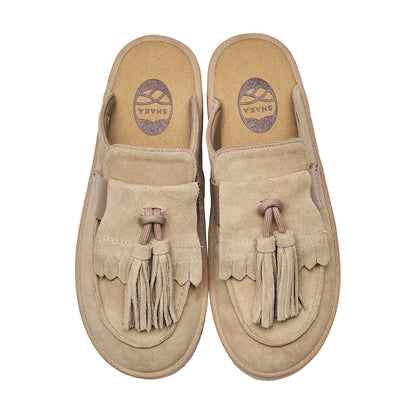 [予約/9月下旬入荷予定]SHAKA キルトタッセル付き厚底ミュールサンダルTASSEL LOAFER MULE PLATFORM [レディース][2025 秋冬] SK - 340 - SHAKA(シャカ)公式オンラインストア