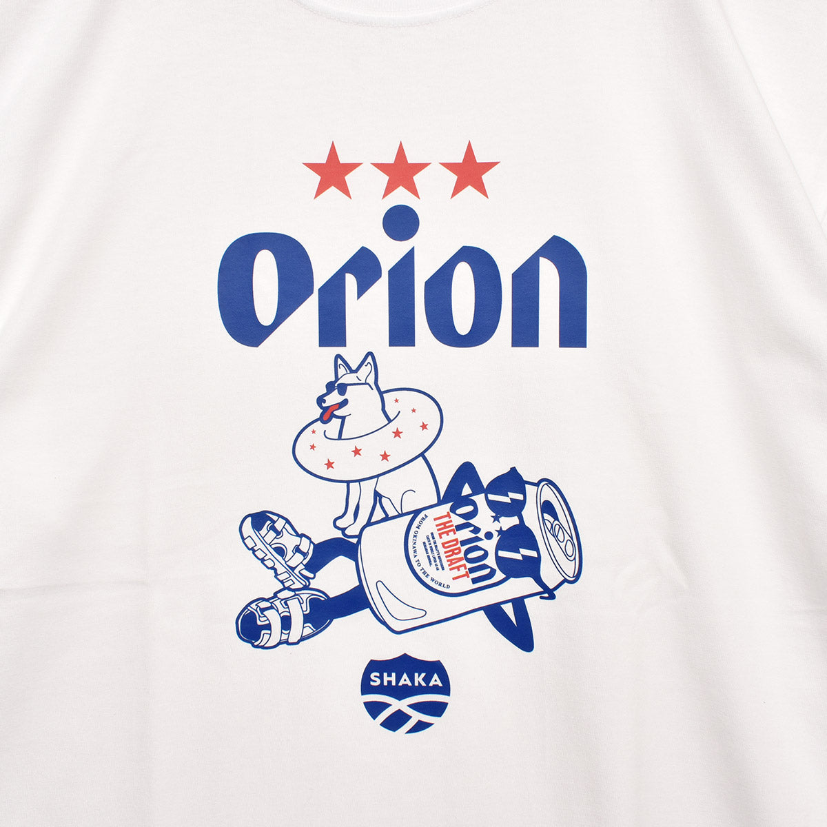 [別注] Orion Beer × SHAKA コラボレーション Tシャツ [メンズ/レディース][2024 春夏] SK-