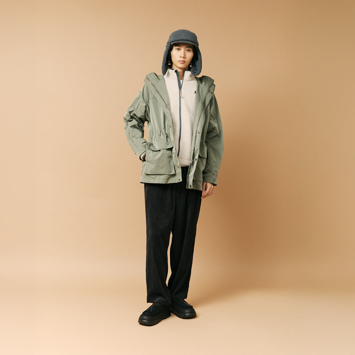 SHAKA ジップモカシンシューズZIP MOCCASIN BOOTIE EX [メンズ/レディース][2025 秋冬] SK-290V2