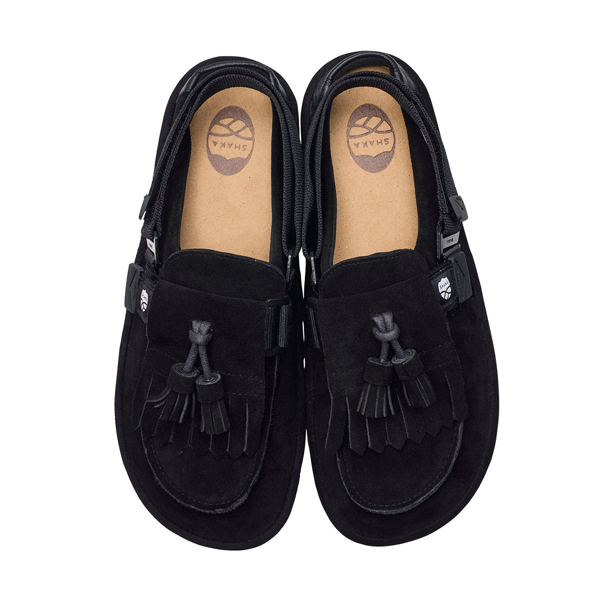 SHAKA キルトタッセル付きミュールサンダルMOC MULE TASSEL SUEDE [メンズ/レディース][2025 秋冬] SK-296