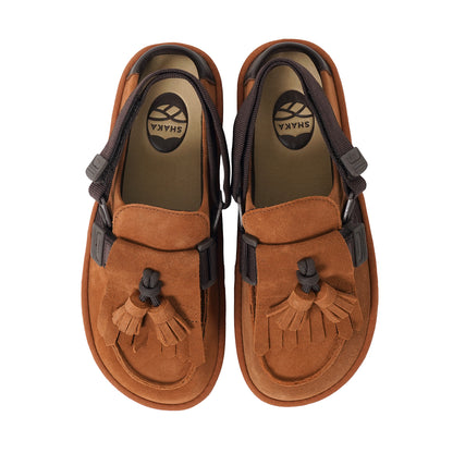 SHAKA ミュールサンダル MOC MULE TASSEL SUEDE [メンズ/レディース][2026 秋冬][SK-296]