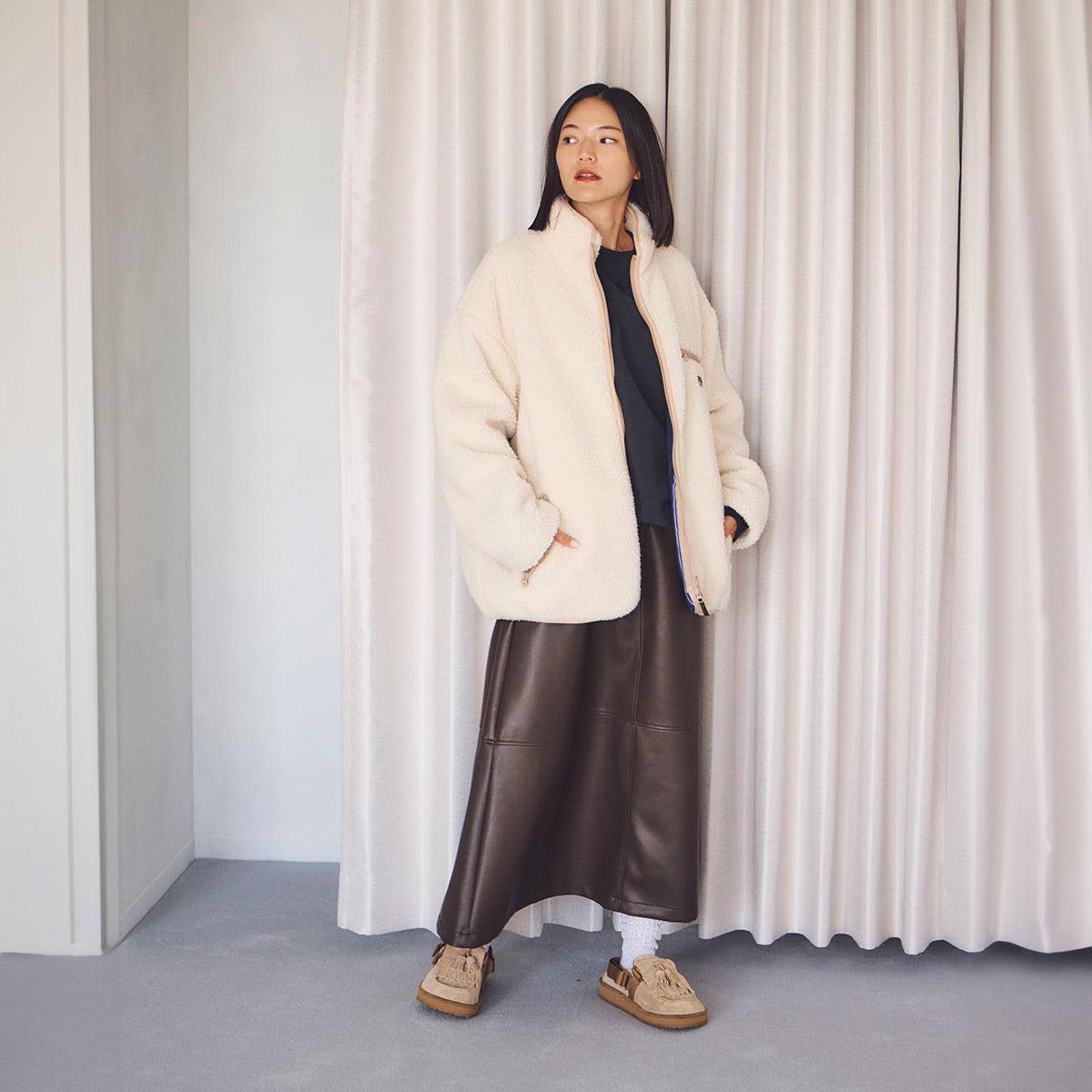 SHAKA キルトタッセル付きミュールサンダルMOC MULE TASSEL SUEDE [メンズ/レディース][2025 秋冬] SK-296