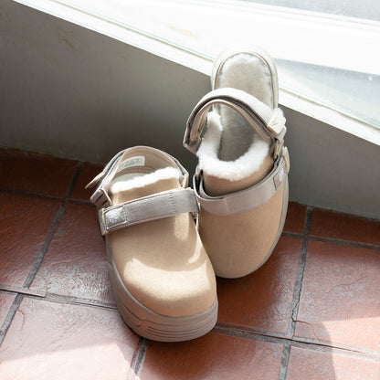 SHAKA 厚底クロッグサンダルSNUG CLOG MOUTON CHUNKY [レディース][2025 秋冬] SK-300