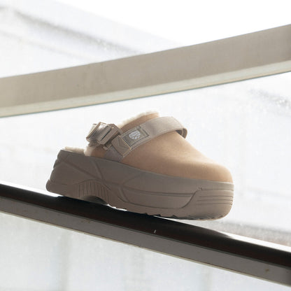 SHAKA 厚底クロッグサンダルSNUG CLOG MOUTON CHUNKY [レディース][2025 秋冬] SK-300