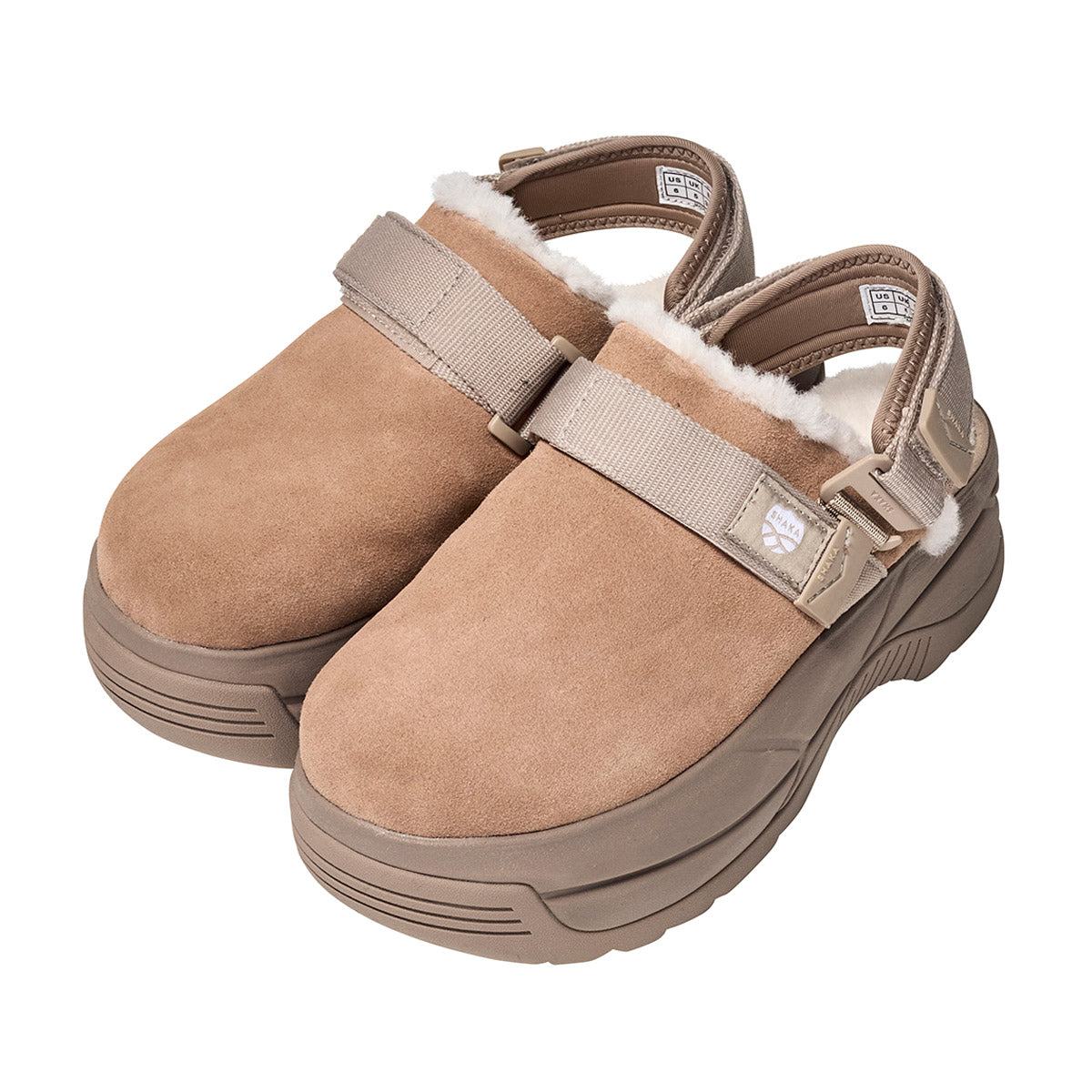 SHAKA 厚底クロッグサンダルSNUG CLOG MOUTON CHUNKY [レディース][2025 秋冬] SK-300