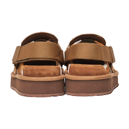 SHAKA キルトタッセル付きミュールサンダルMOC MULE TASSEL COWHAIR [メンズ/レディース][2026 秋冬] SK-339