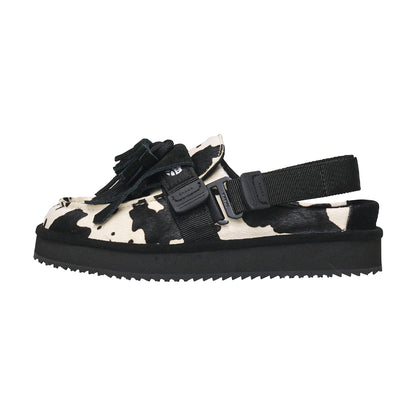 SHAKA キルトタッセル付きミュールサンダルMOC MULE TASSEL COWHAIR [メンズ/レディース][2026 秋冬] SK-339