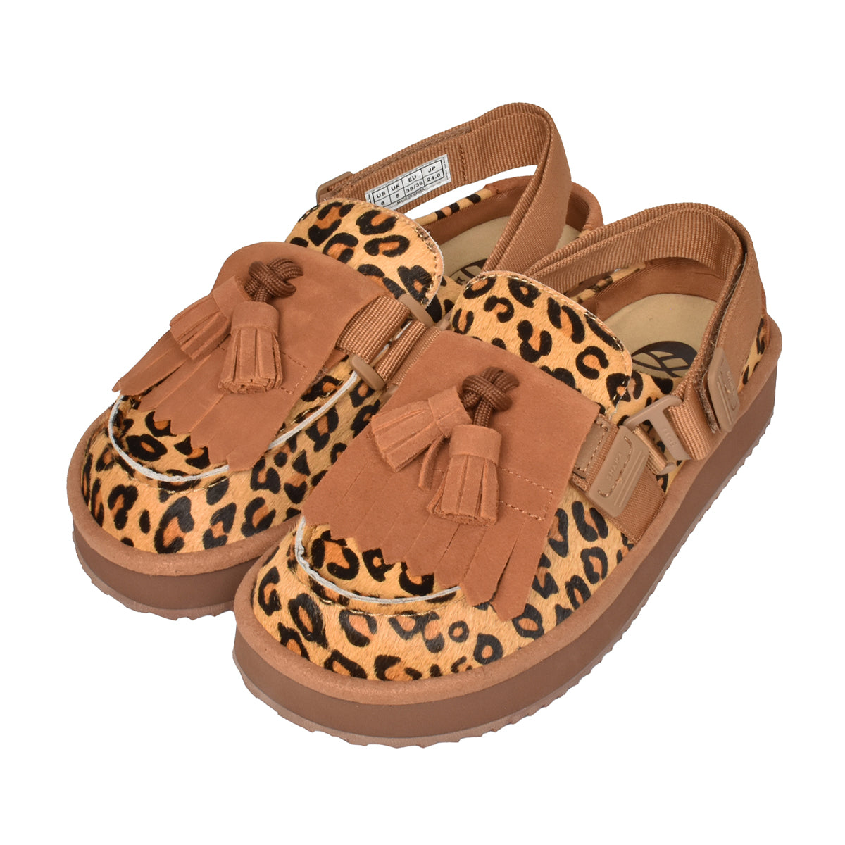 SHAKA キルトタッセル付きミュールサンダルMOC MULE TASSEL COWHAIR [メンズ/レディース][2026 秋冬] SK-339