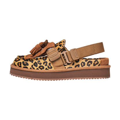 SHAKA キルトタッセル付きミュールサンダルMOC MULE TASSEL COWHAIR [メンズ/レディース][2026 秋冬] SK-339