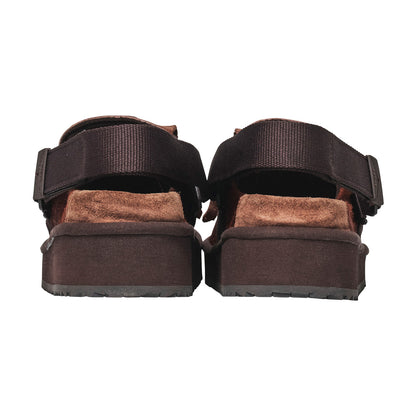【予約/9月下旬入荷予定】 SHAKA キルトタッセル付きミュールサンダルMOC MULE TASSEL COWHAIR [メンズ/レディース][2026 秋冬] SK-339