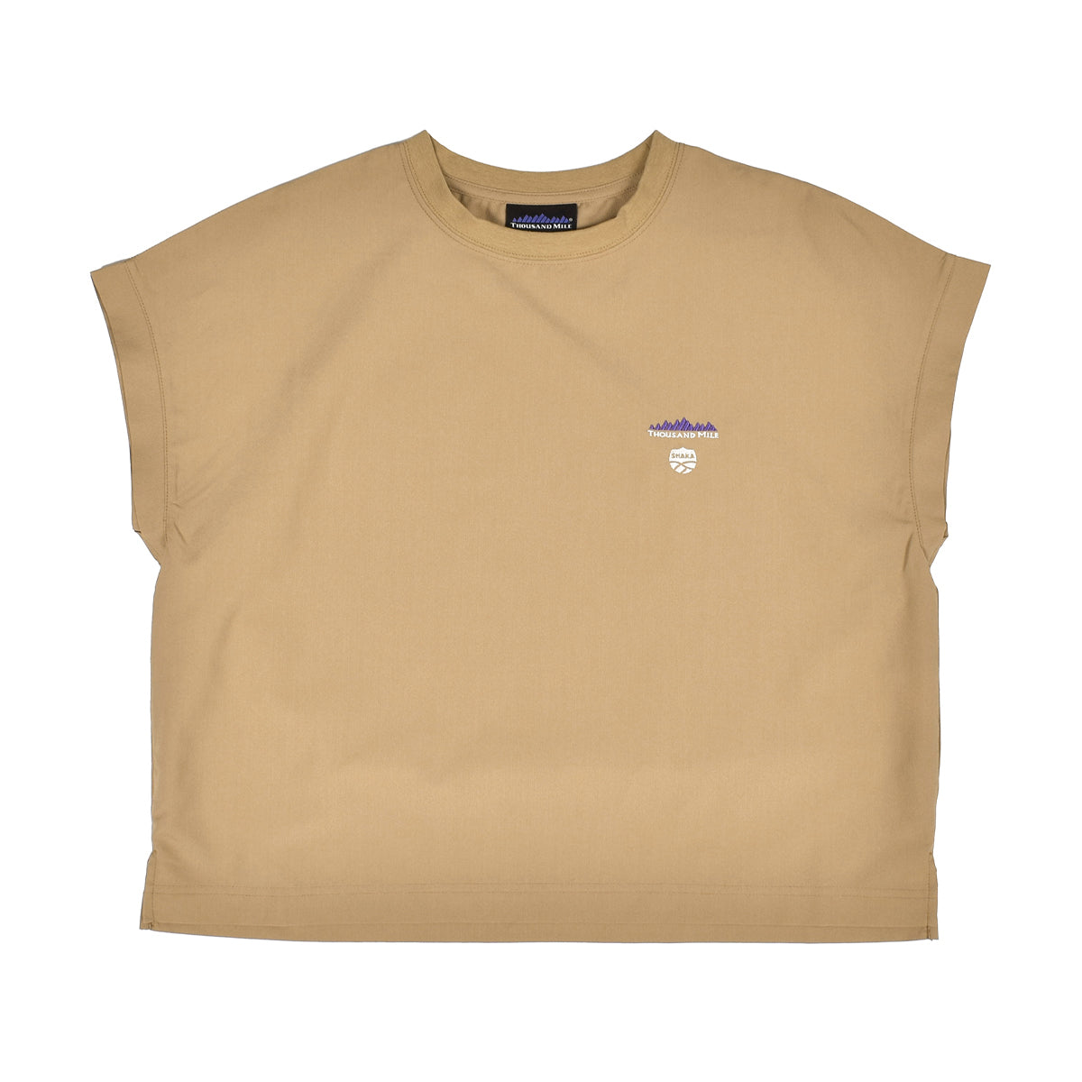 [販路限定][コラボ]SHAKA×THOUSAND MILE フレンチスリーブシャツ＆ワイドパンツ セットアップ [レディース][2025 春夏] SK-SG008TM