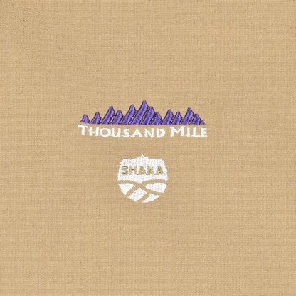 [販路限定][コラボ]SHAKA×THOUSAND MILE フレンチスリーブシャツ＆ワイドパンツ セットアップ [レディース][2025 春夏] SK-SG008TM