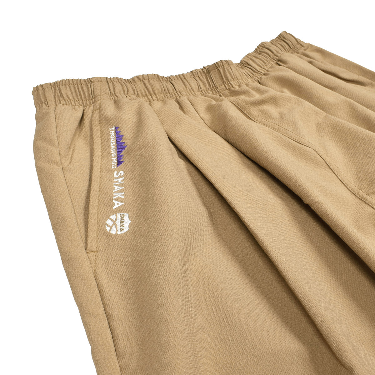 [販路限定][コラボ]SHAKA×THOUSAND MILE フレンチスリーブシャツ＆ワイドパンツ セットアップ [レディース][2025 春夏] SK-SG008TM